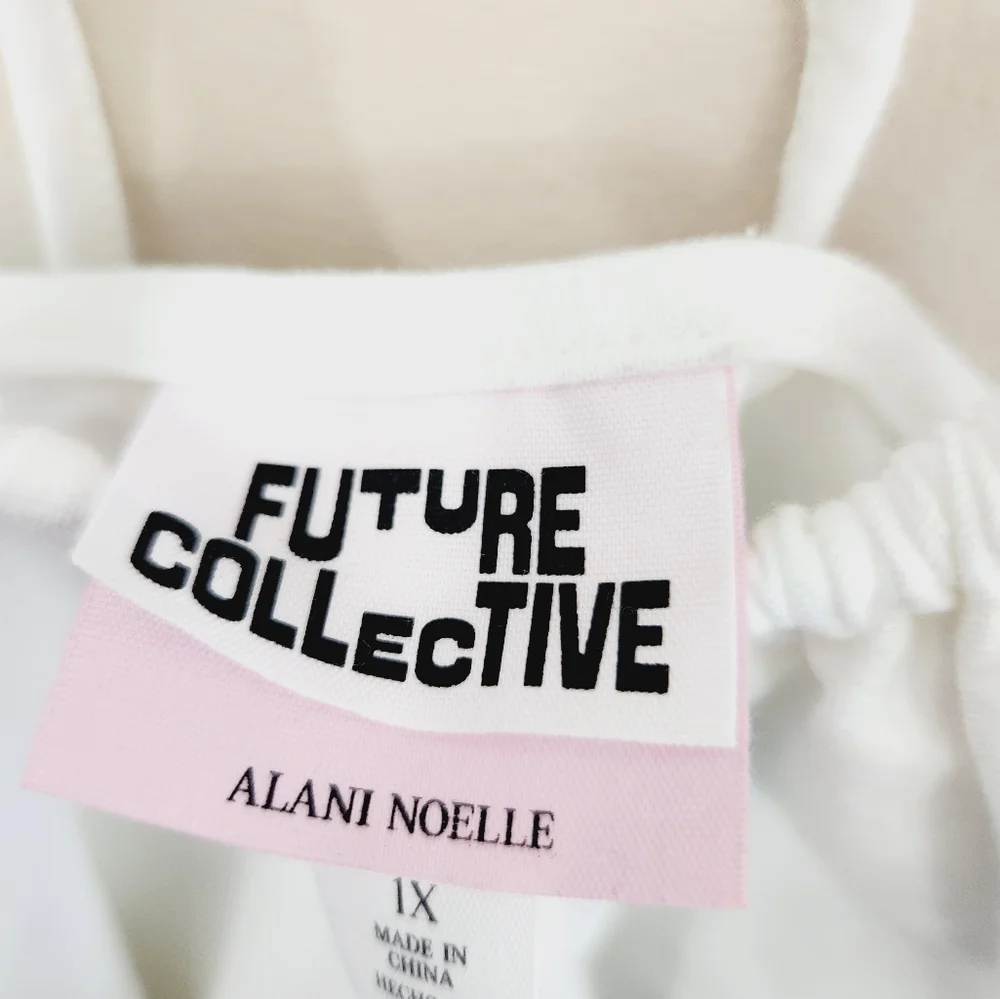 NWT Future Collective Plus Size Strappy Knit Halter Top - Picture 8 of 10